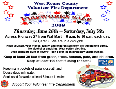 Fireworks Sale June 26-July 5